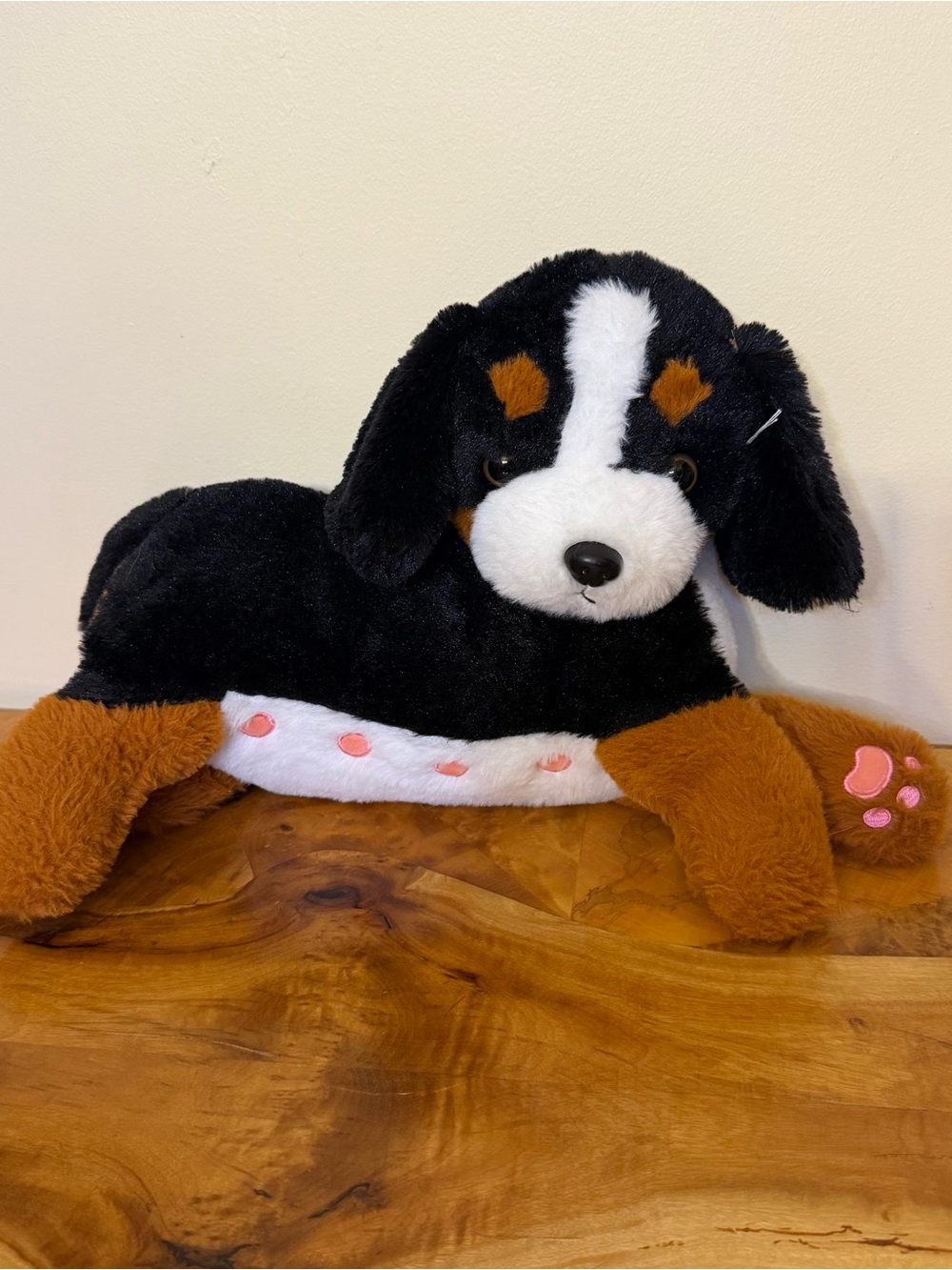 Burnese Mountain Dog Nurtuting Plush Toy Stuffed Animal Lovey 15”